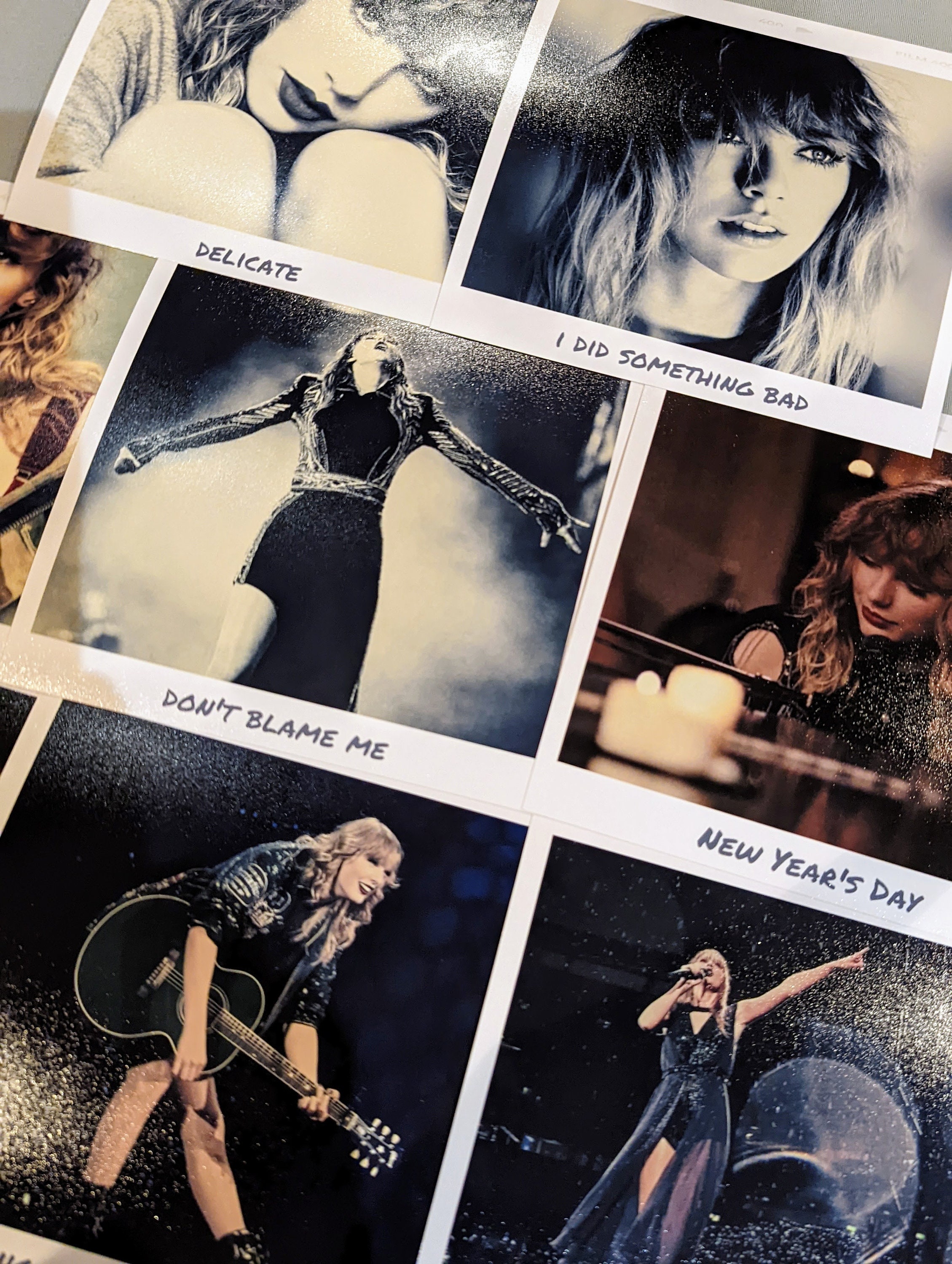 end game poster polaroid - taylor swift - reputation