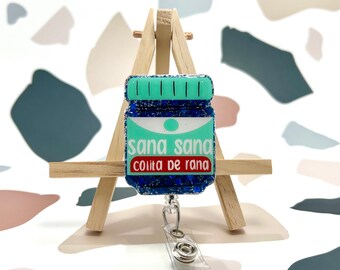 Sana Sana Colita De Rana/ Badge Reel/ Vicks Vapor/ Sjuksköterskapresent