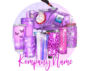 Cricut Crafter Logo, Business Logo Portrait, Tumbler Logo Design, Cartoon Logo, Custom Logo, Heat Press Logo, Tumbler Logo, Shirt Logo