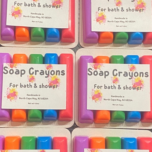 Soap Crayons,Crayon Sticks,BathCrayons,Bath Toys,Gifts,sensory gifts,Colorful Soap,Children's Soap,Bath Soap,Birthday Gift,Washable crayons