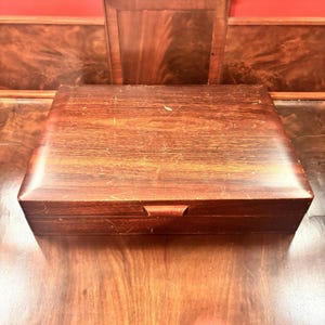 Scatola porta posate in legno antiossidante vintage Naken's
