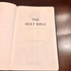 Holy Bible KJV UltraThin Reference Concordance Black Bonded Leather Holman 1999 image 6