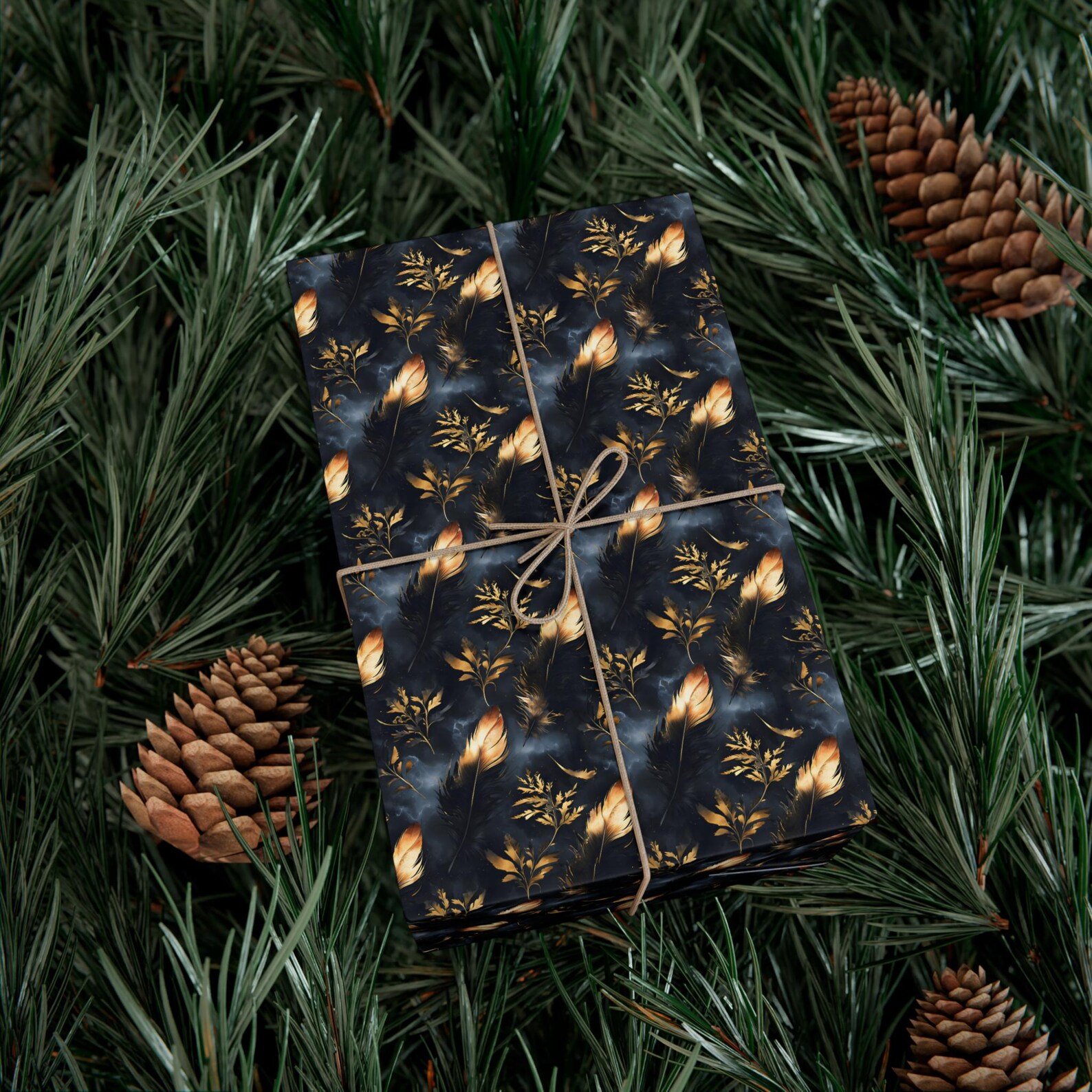 Graduation Gift Wrapping Papers, 6 Sheets Black And Gold...