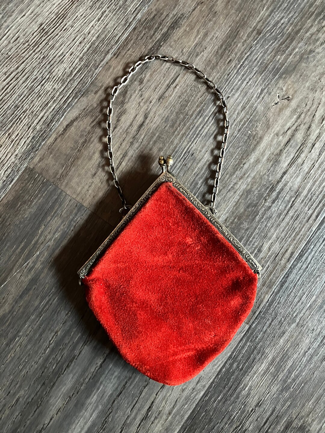 Vintage Purse / Art Deco Bag / 1920's Clutch / Pouch / Evening Purse Etsy