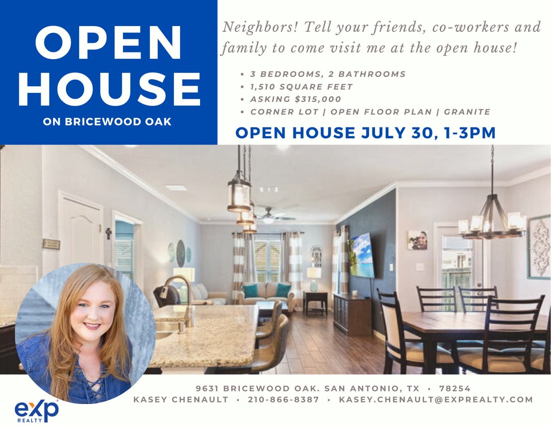 Open House Postcards - Etsy