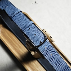 Men&#39;s Lizard leather belt, Handmade leather belt, Classic belt for men, personalized belt for men / gift for men / Birthday gifts