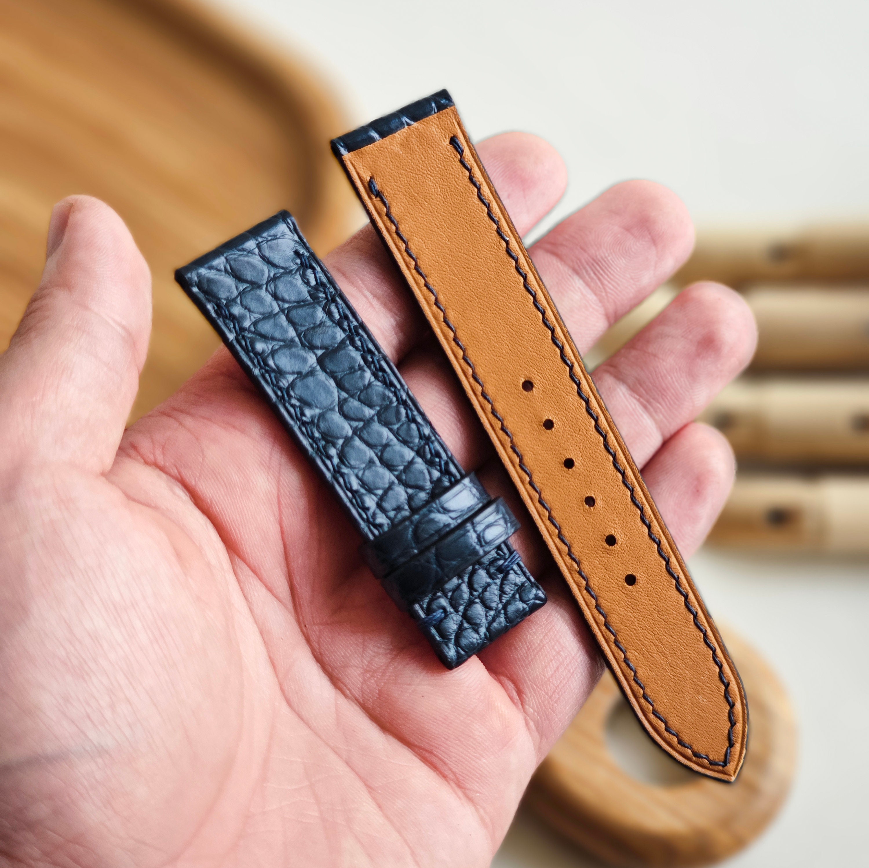 Custom Alligator Watch Straps, Leather Watch Bands, Best Leather Watch Straps, Straps for