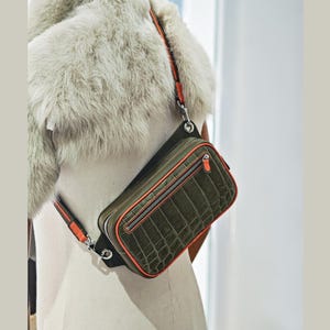 Muttertagsgeschenk Alligator Leder Lange Brieftasche / Geschenke für Sie / Geschenke für Frauen / Geburtstagsgeschenke für Männer / Frauen
