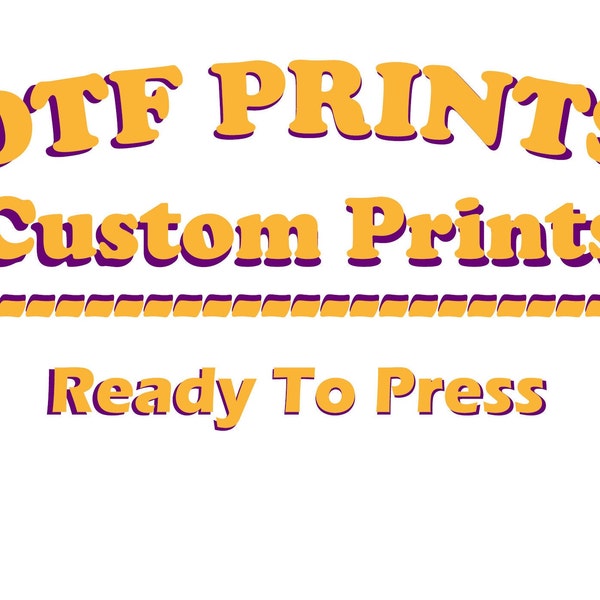 Custom Full Dtf Print, Ready To Transfer Vinyl, Wholesale DTF Transfer, Picture Printing, Full Color Custom DTF Print, Gang Sheet DTF