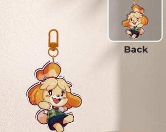 Isabelle Acrylic Keychain