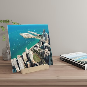 Chicago Summer- Gallery Board with Stand