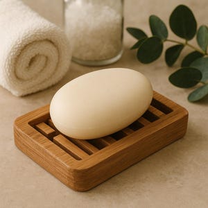Organic Rosehip Oil Soap Bar: Unscented, Sensitive Skin
