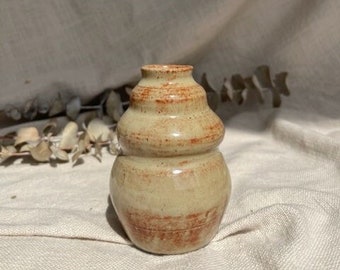 Ceramic Vase Small Bud Flower - Handmade Pottery