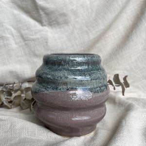 Ceramic Curvy Vase Handmade Pottery image 2