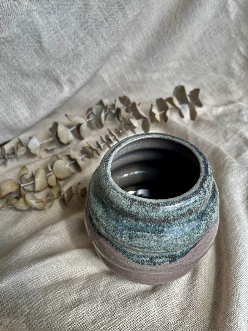 Ceramic Curvy Vase Handmade Pottery image 4