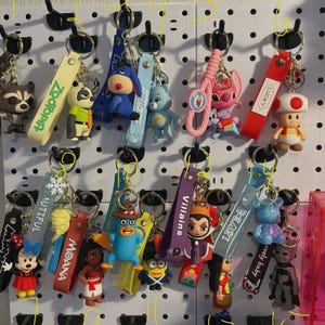 Character keychains