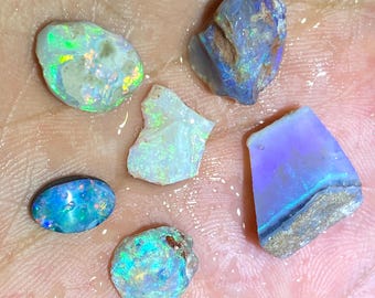 Australian quality opals mix