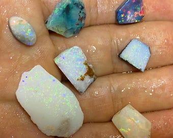 lightning ridge and mintabie opal mix