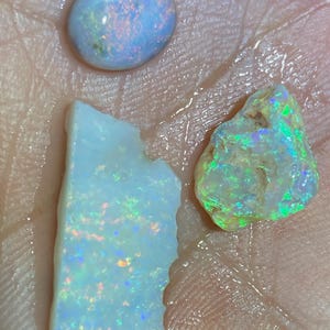 Rough and rub aussie opals for sale