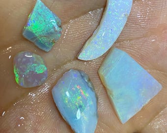 rough and rub Australian opals