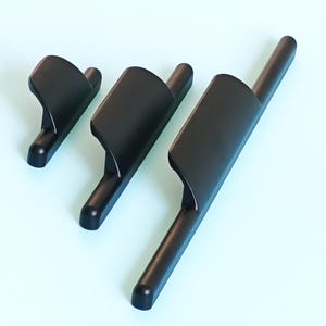 Matte Black Cabinet Pulls, Zinc Alloy Drawer Handle - American Style