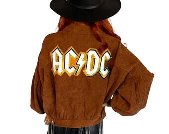 Ac Dc Jacket - Etsy