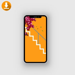 Colors of Greece Aesthetic Phone Wallpaper/ Aesthetic Geometric Wallpaper/ iphone Wallpaper/ Android Wallpapers/ Instant Download