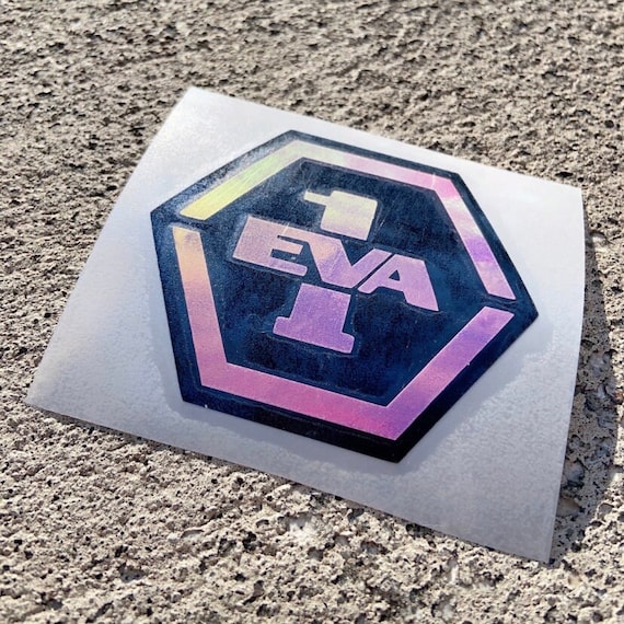 Neon Genesis Evangelion NGE EVA NERV Unit Badges Icons Car