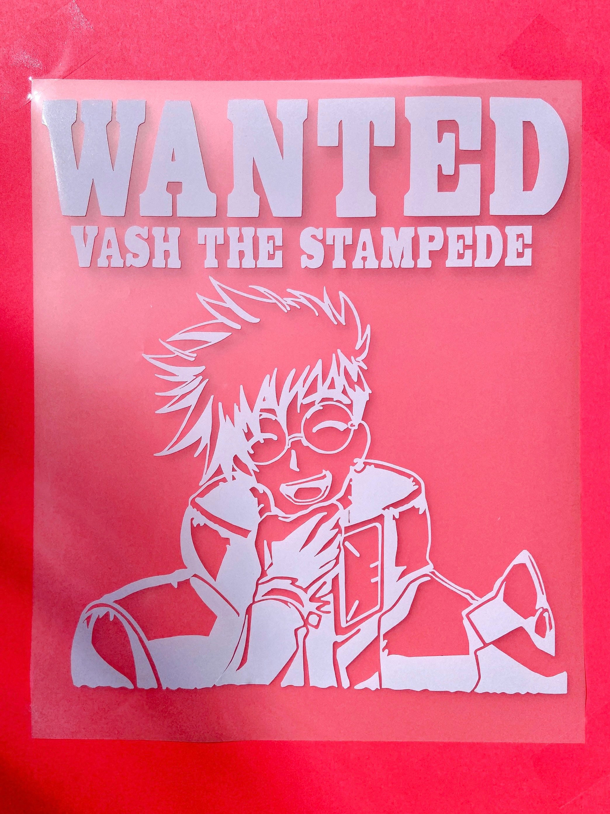 トライガン　ステッカー　ヴァッシュ Trigun Decal - Etsy