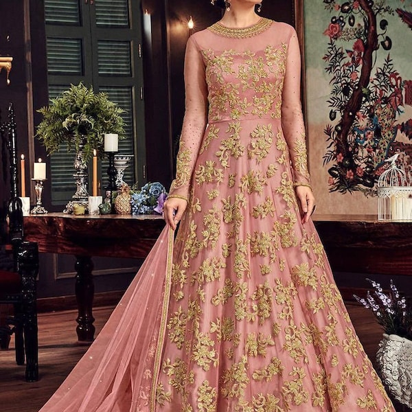 Indian Party Dress Etsy