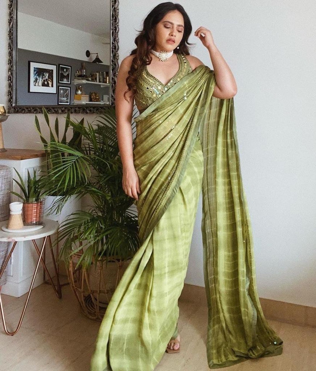 normal saree for wedding