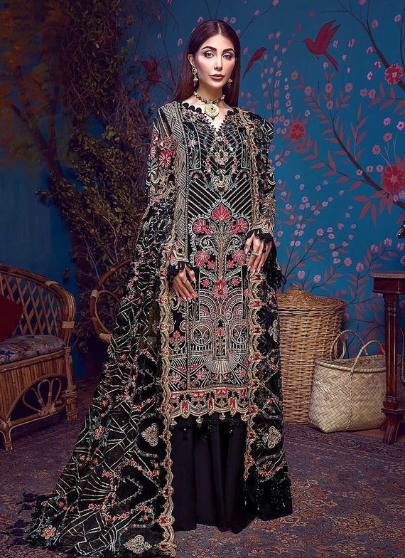 Amazon.com: stylishfashion Indian Dress Ready to Wear Traditional Women  Ethnic Anarkali Indian Pakistani Bollywood Straight Salwar Kameez for Women  (choice 2, Customize stitch) : Clothing, Shoes & Jewelry