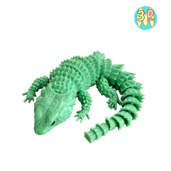 Lézards en Impression 3D Décoration Articulée et Ludique pour Jouer