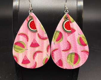 Summer fruit earrings