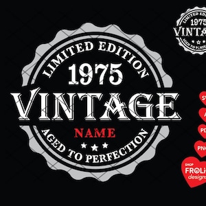 Vintage 1975 SVG 50