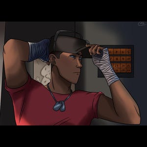 The Scout Art Prints | TF2 | A4 | A5 | Team Fortress 2 |