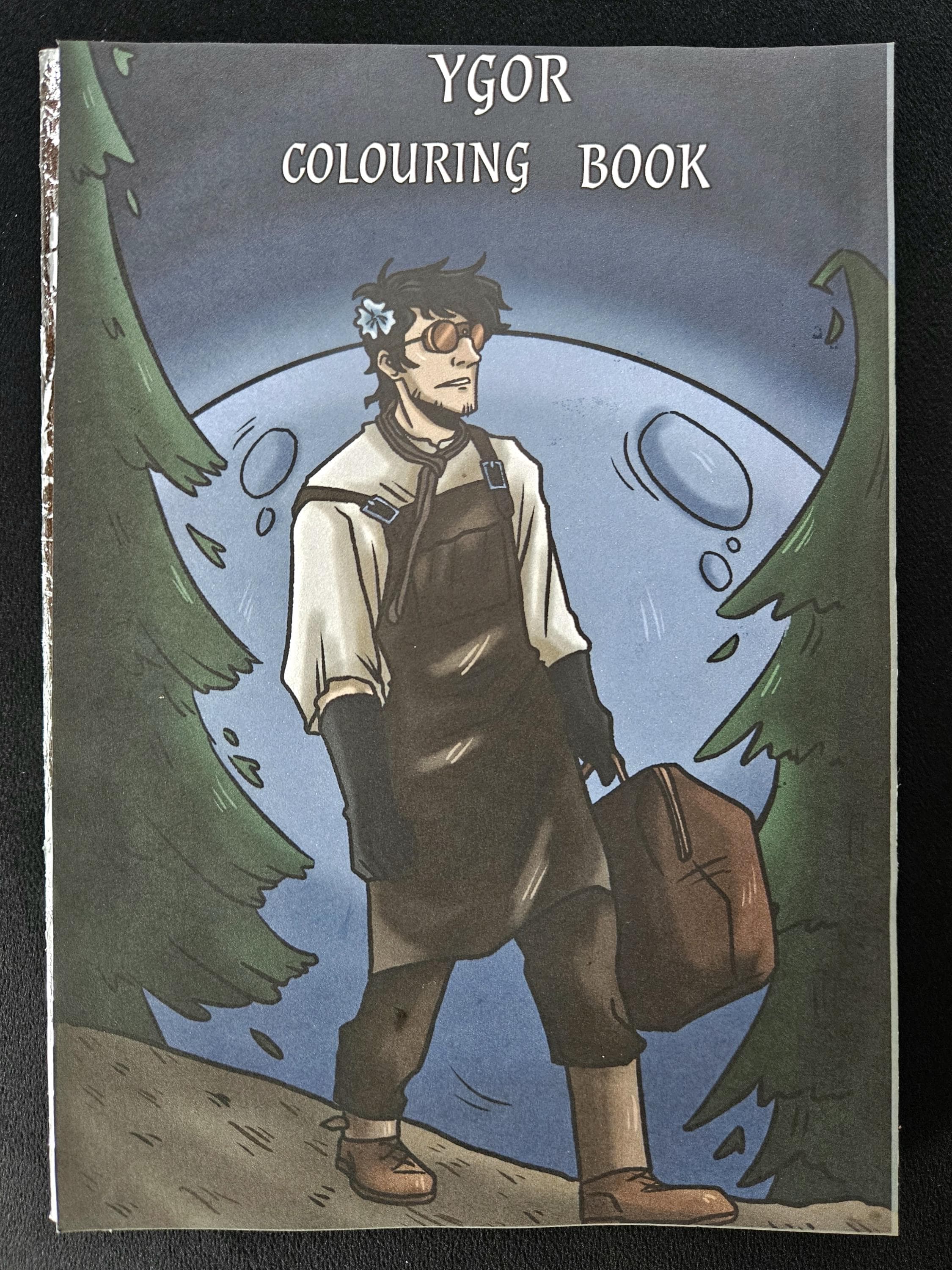 DRAFT | First Rough Draft Ygor Colouring Book | Universal Studios | Frankenstein | Dark Universe