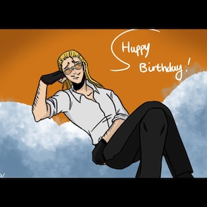 Cartes A5 Hizashi My Hero Academia | Présenter le micro | Député généraliste | BNHA | Hizashi Yamada | Joyeux anniversaire | Cadeau d'anniversaire