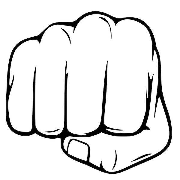 Knuckles, fist bump digital download / .eps, .ai, .jpg, .svg, .png