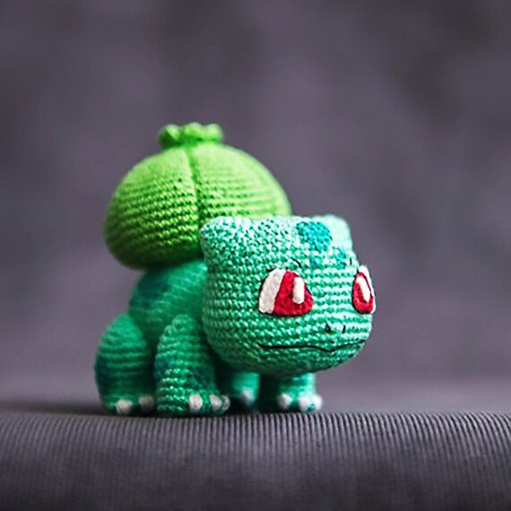 Bulbasaur Doll Knitting Pattern / Toy Knitting Pattern/ Etsy