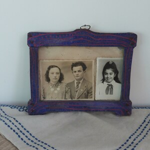 Vintage Photo, Black and white family pictures, Antique photography, Old photo in wooden  frame, Art deco style