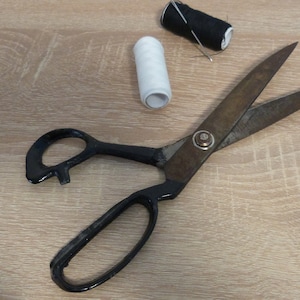 Vintage scissors, Оld metal scissors, Embroidery scissors, Old scissors, Paper scissors,Big scissors, Tailor scissors,Craft decor