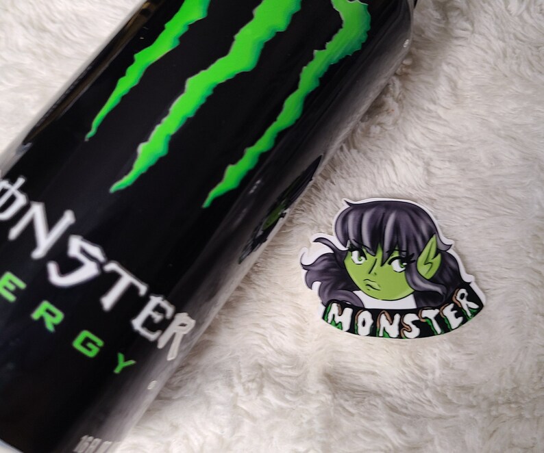 Energy Drink Stickers Etsy