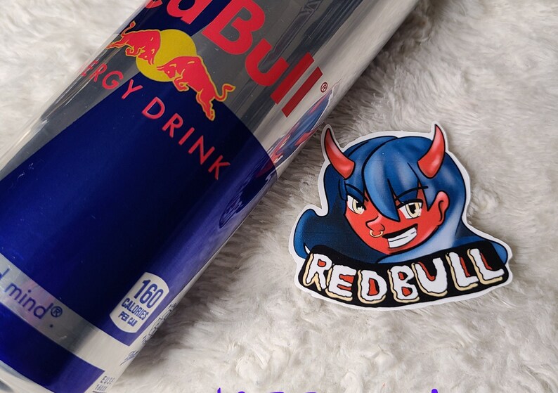 Energy Drink Stickers Etsy
