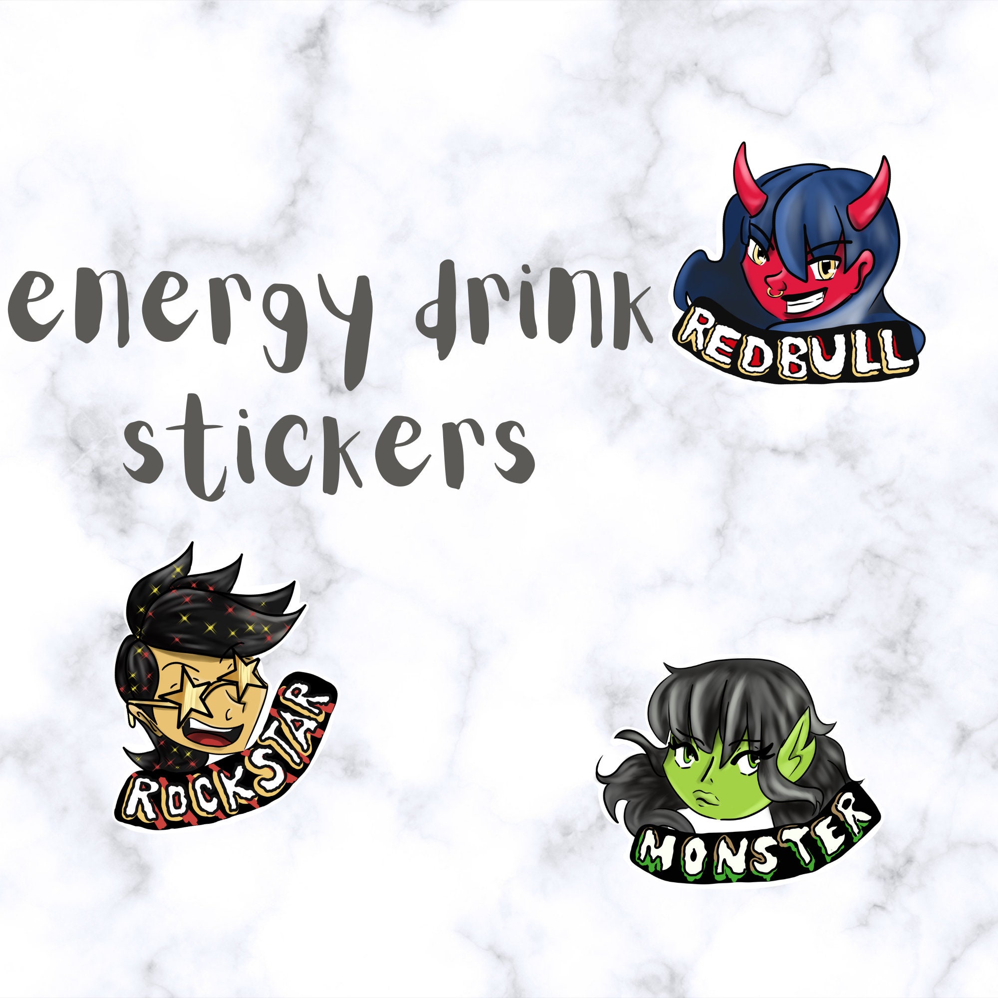 Planche stickers Monster Energy XL