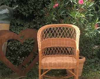 Rattan Sessel Weidensessel Korb Sessel Rattansessel Armleh. Lounge