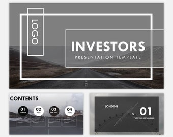 Minimal Clean Style Investors Powerpoint Template