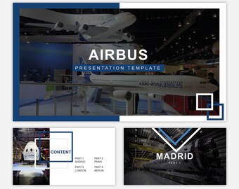 Airbus PowerPoint template