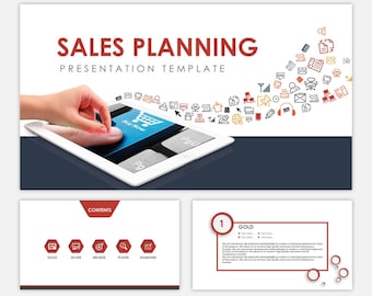 Business Sales Planning Powerpoint Template, Google Slides, Keynote templates