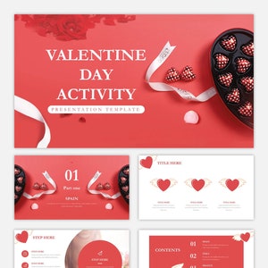Valentine Activity for Wedding PPT Template